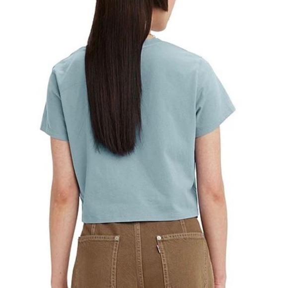 NWT Levi's Death Valley Cropped Short Sleeve Tee - Picture 2 of 11
